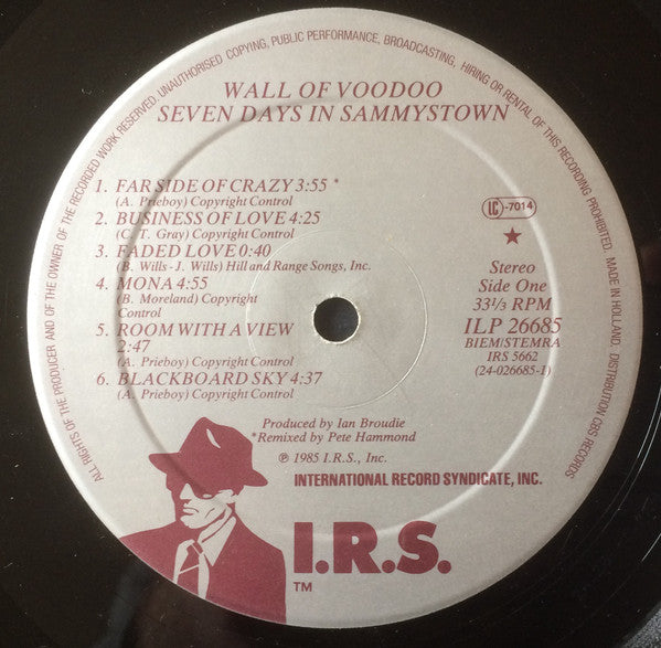Wall Of Voodoo - Seven Days In Sammystown