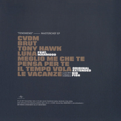 Fabri Fibra - Fenomeno - Masterchef EP