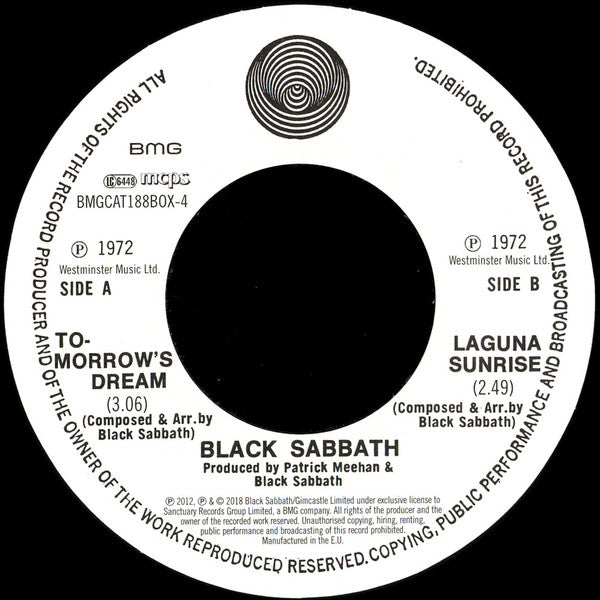 Black Sabbath - Supersonic Years: The Seventies Singles Box Set