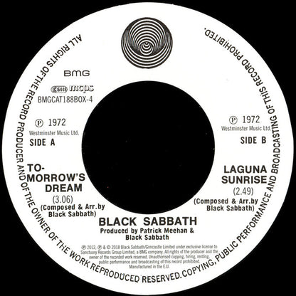 Black Sabbath - Supersonic Years: The Seventies Singles Box Set