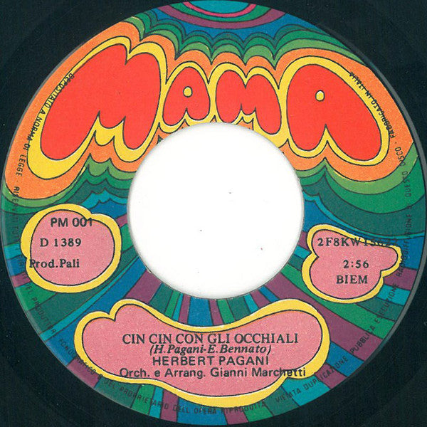 Herbert Pagani - Cin Cin Con Gli Occhiali (7")