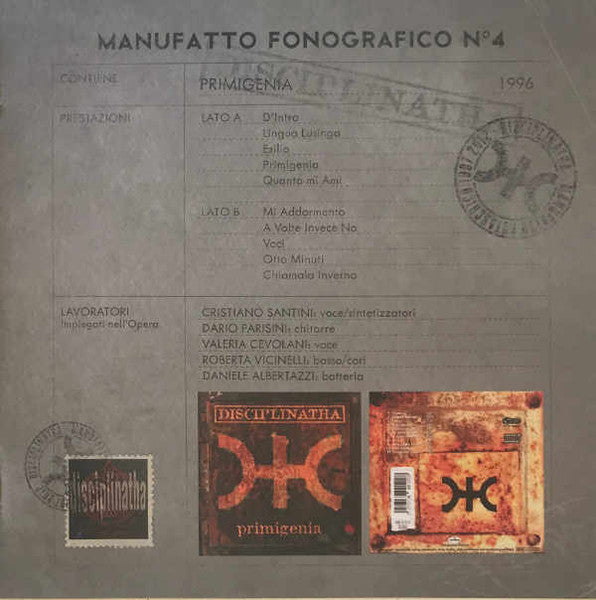Disciplinatha - Tesori Della Patria (box)