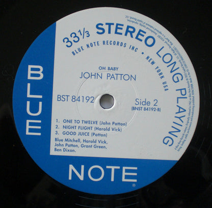 John Patton - Oh Baby! (nuovo)