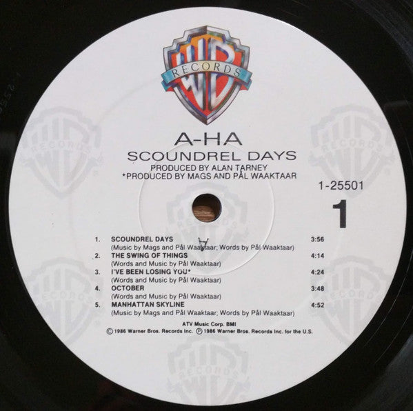 a-ha - Scoundrel Days