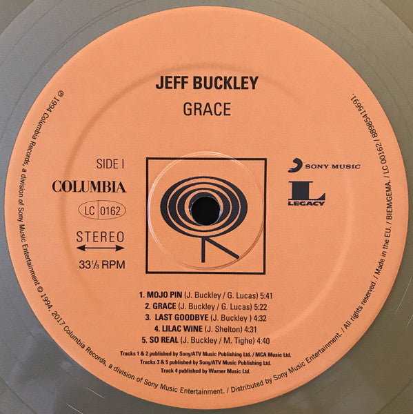 Jeff Buckley - Grace (nuovo)