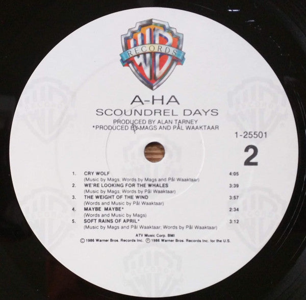 a-ha - Scoundrel Days