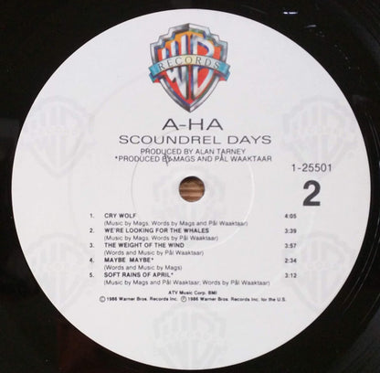 a-ha - Scoundrel Days