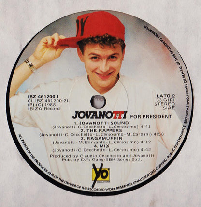 Jovanotti - Jovanotti For President