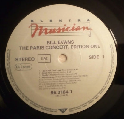 Bill Evans - The Paris Concert (Edition One)