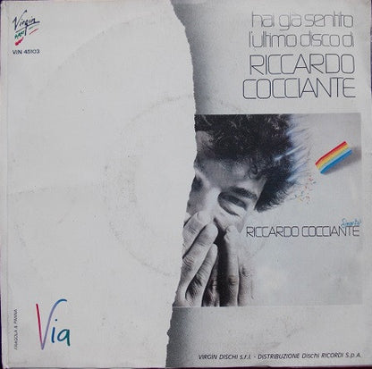 Riccardo Cocciante - Sincerità (7")