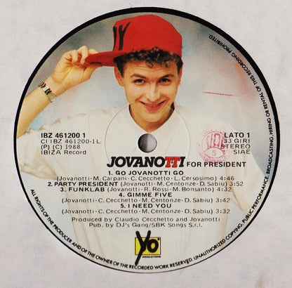 Jovanotti - Jovanotti For President
