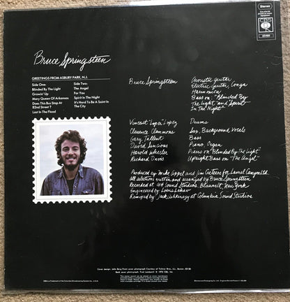 Bruce Springsteen - Greetings From Asbury Park N.J.