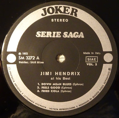 Jimi Hendrix - Jimi Hendrix At His Best (Volume 2)