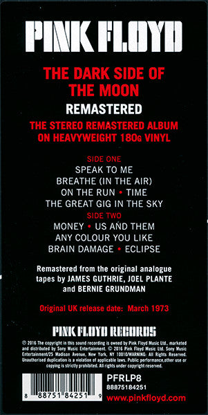 Pink Floyd - The Dark Side Of The Moon