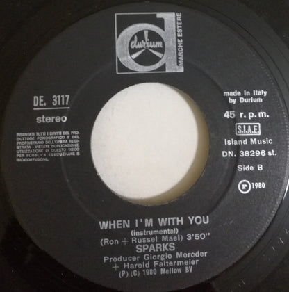Sparks - When I'm With You (7")