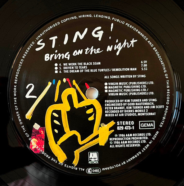 Sting - Bring On The Night