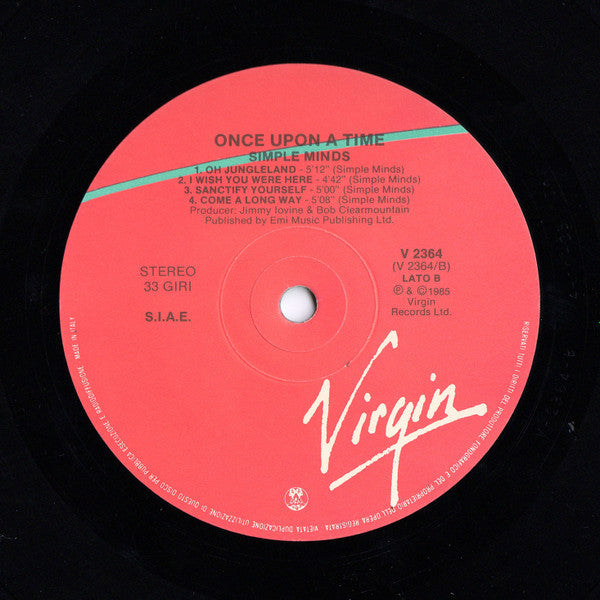 Simple Minds - Once Upon A Time