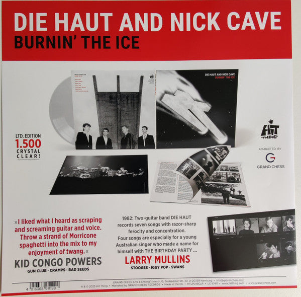Die Haut - Burnin' The Ice (nuovo)