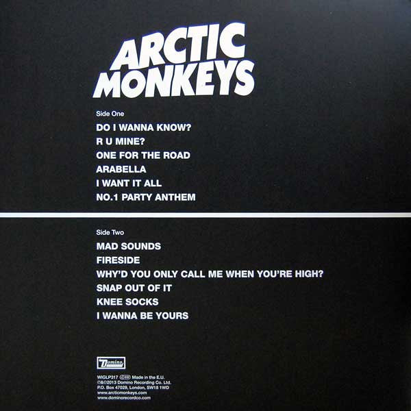 Arctic Monkeys - AM (nuovo)