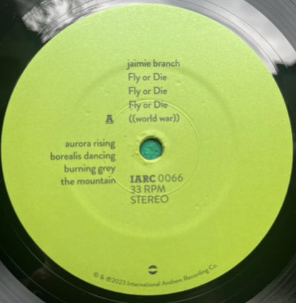 Jaimie Branch - Fly Or Die Fly Or Die Fly Or Die ((World War))
