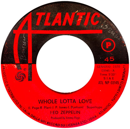 Led Zeppelin - Whole Lotta Love / Living Loving Maid (She's Just A Woman) (7")
