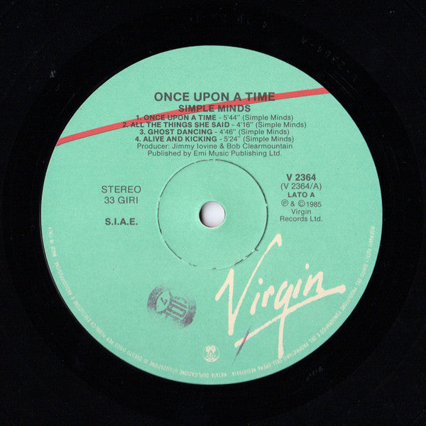 Simple Minds - Once Upon A Time