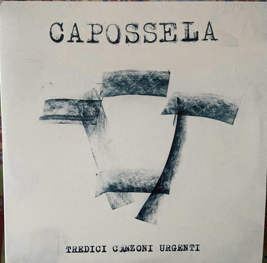 Vinicio Capossela - Tredici Canzoni Urgenti (nuovo)