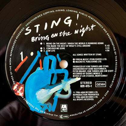 Sting - Bring On The Night