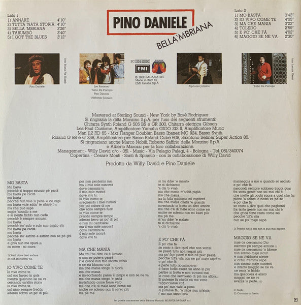 Pino Daniele - Bella 'Mbriana