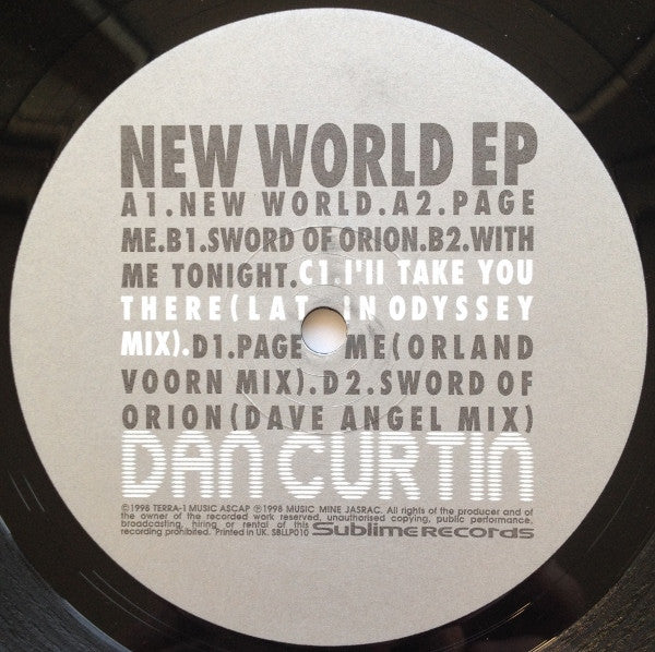 Dan Curtin - New World EP