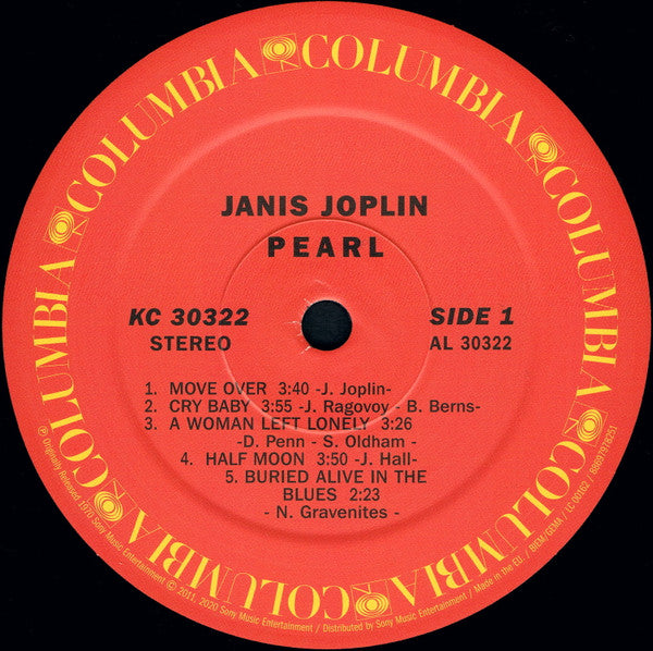 Janis Joplin - Pearl (nuovo)