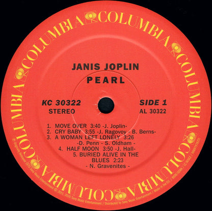 Janis Joplin - Pearl (nuovo)
