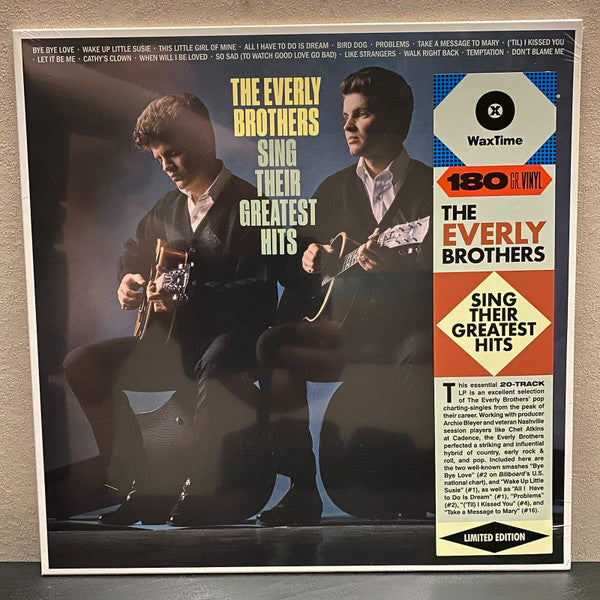 Everly Brothers - Sing Their Greatest Hits (nuovo)