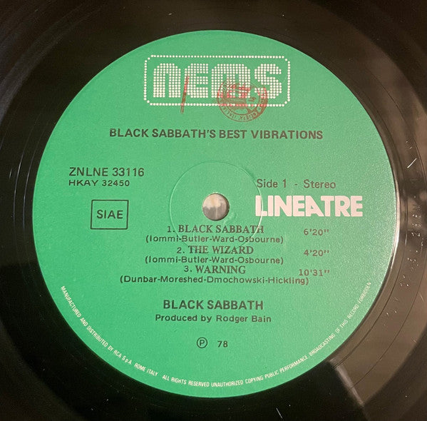 Black Sabbath - Best Vibrations