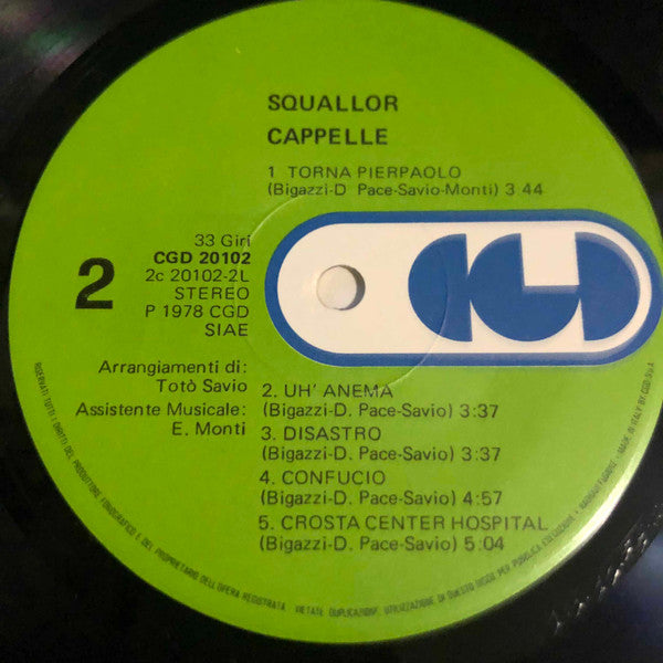 Squallor - Cappelle