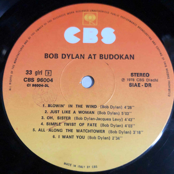 Bob Dylan - Bob Dylan At Budokan