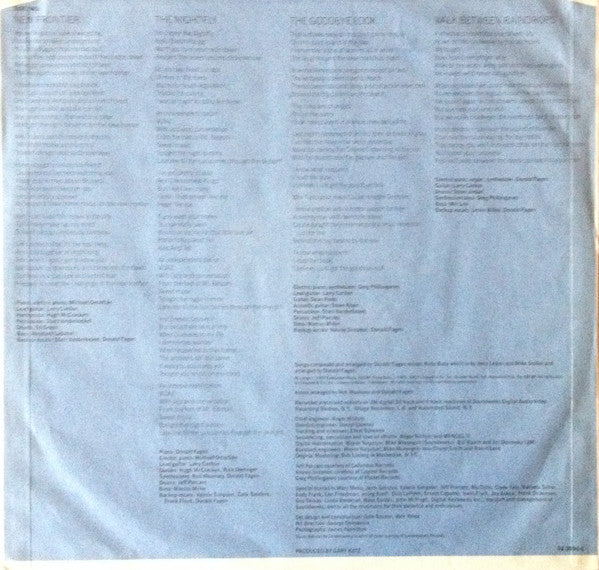 Donald Fagen - The Nightfly