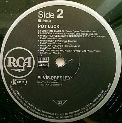 Elvis Presley - Pot Luck