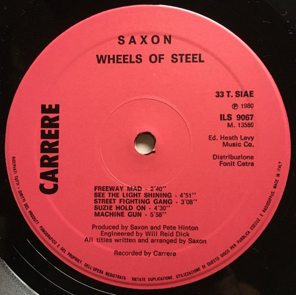Saxon - Wheels Of Steel
