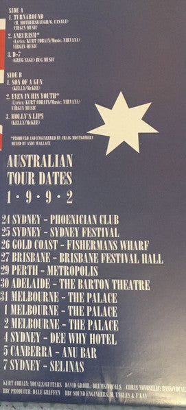 Nirvana - Hormoaning (Exclusive Australian '92 Tour EP) (unofficial)