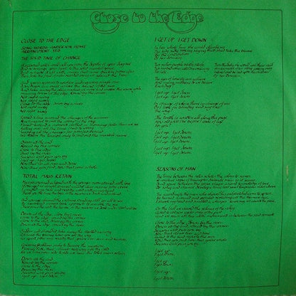 Yes - Close To The Edge