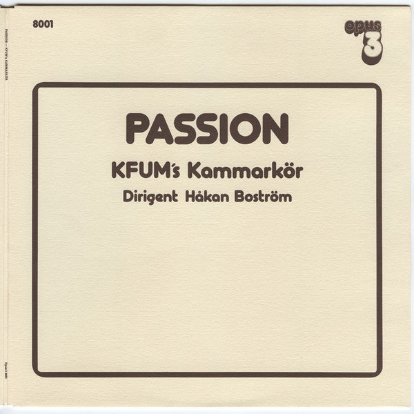 KFUM:s Kammarkör - Passion