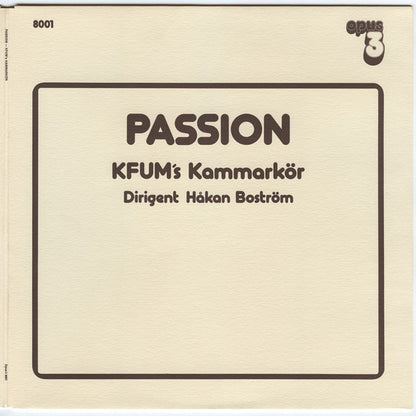 KFUM:s Kammarkör - Passion