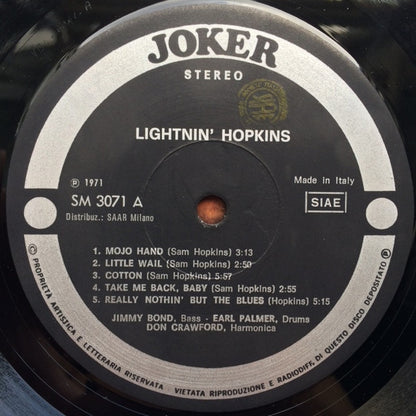 Lightnin' Hopkins - Il Blues