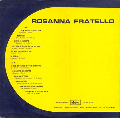 Rosanna Fratello - Rosanna
