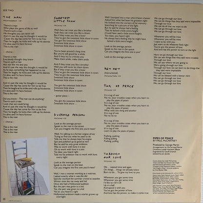 Paul McCartney - Pipes Of Peace