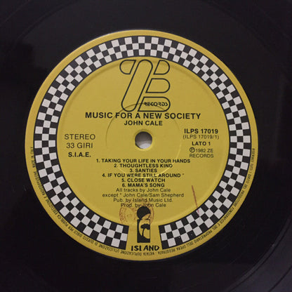 John Cale - Music For A New Society
