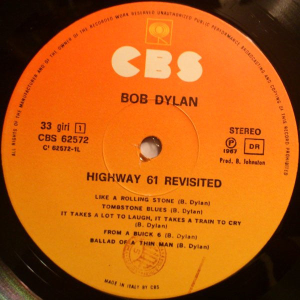Bob Dylan - Highway 61 Revisited