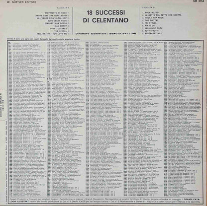 Adriano Celentano - 18 Successi Di Celentano