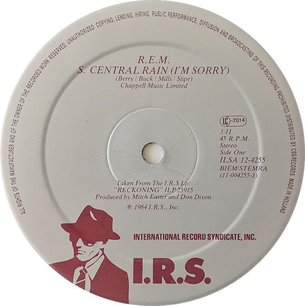 R.E.M. - S. Central Rain (I'm Sorry)